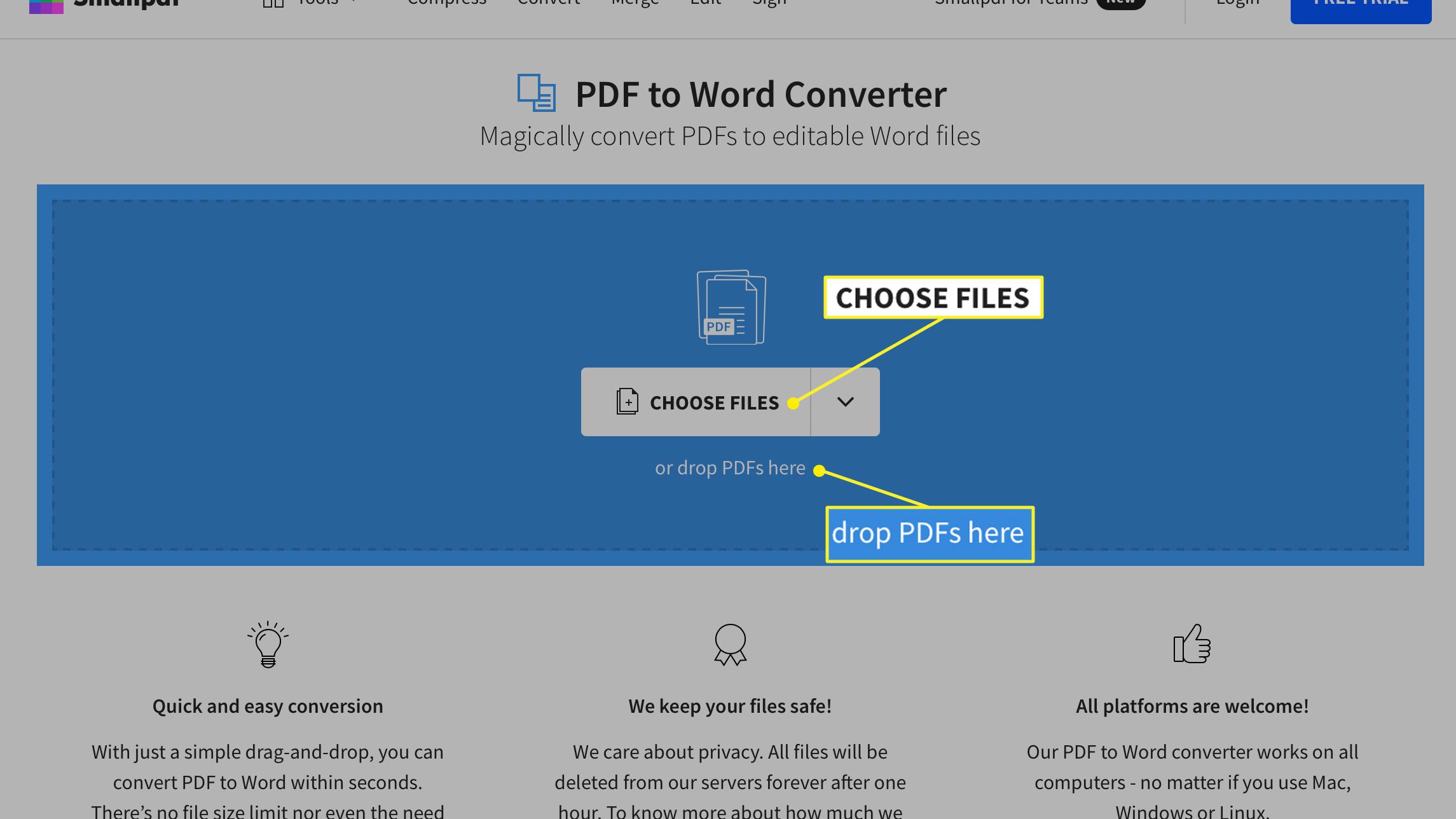 pdf to word freeware for mac